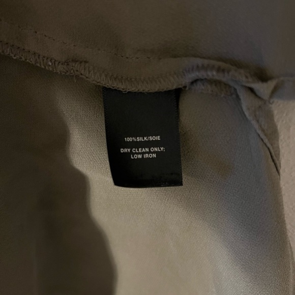 Lafayette 148 New York Ruthie 100% Silk Blouse Medium - Picture 4 of 5